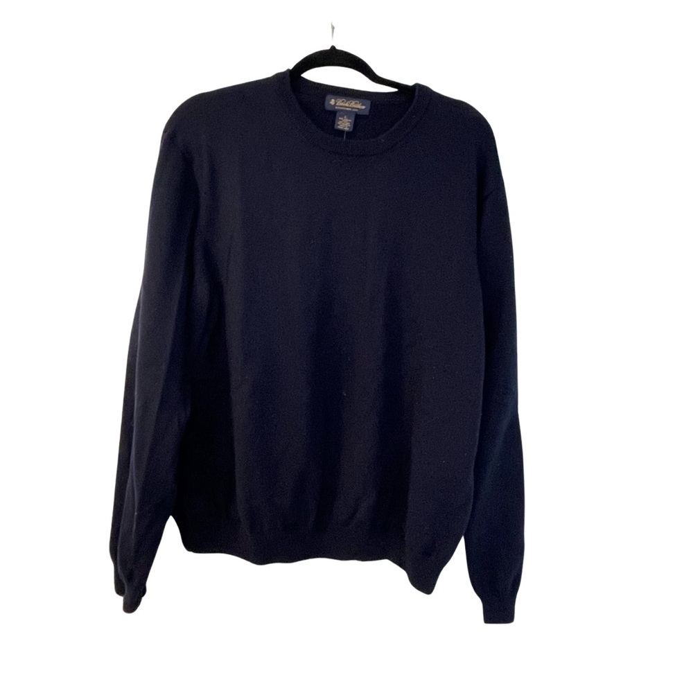 Brooks Brother 85% Merino Wool Sweater size Large. 22” Pit to Pit